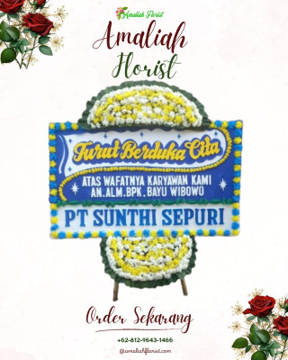 Papan Bunga Duka di Banggai Laut